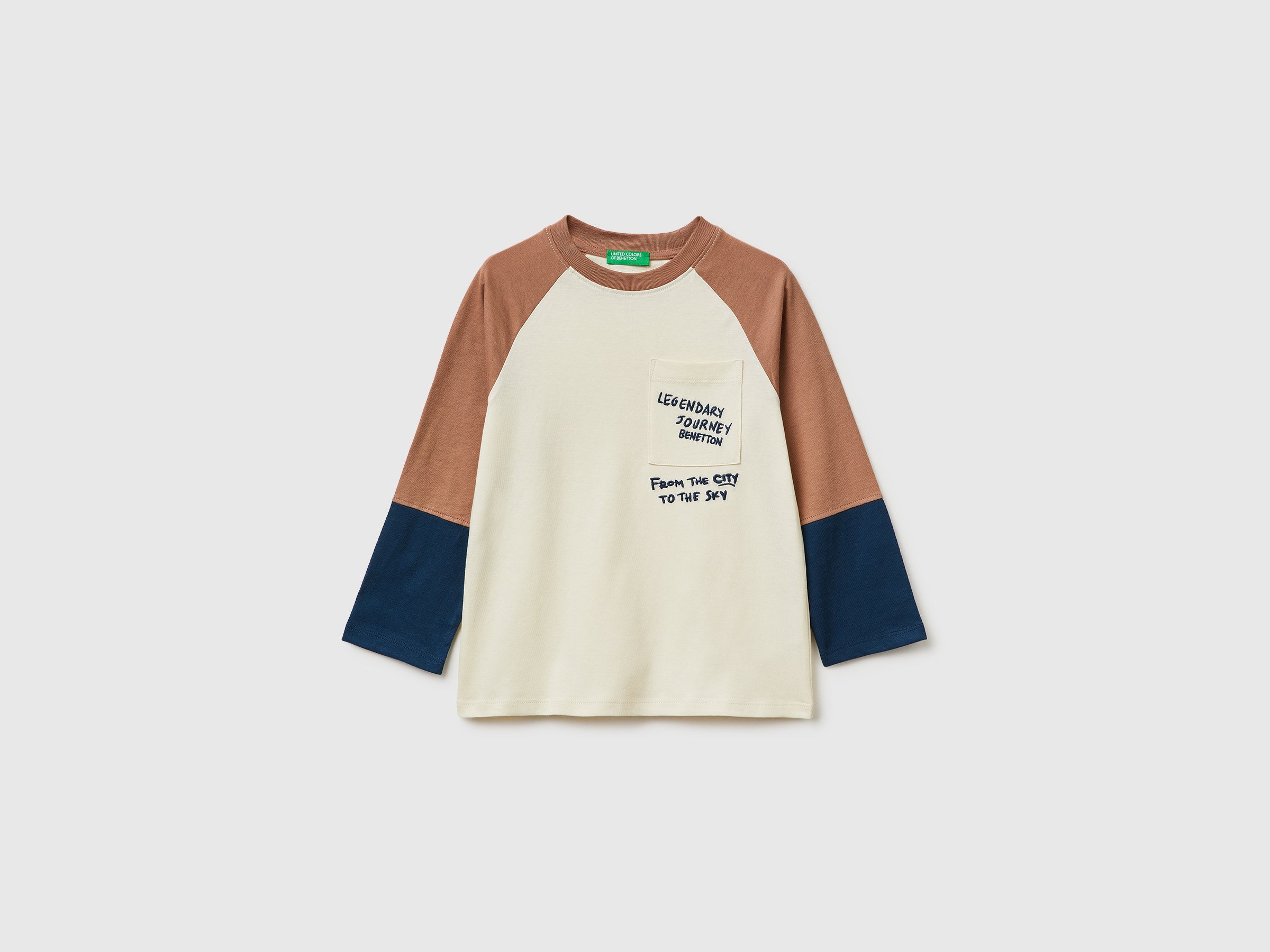 Color block T-shirt with print - ucb_image_FS