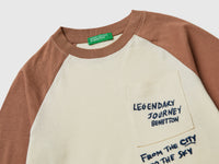 Color block T-shirt with print - ucb_image_DS1