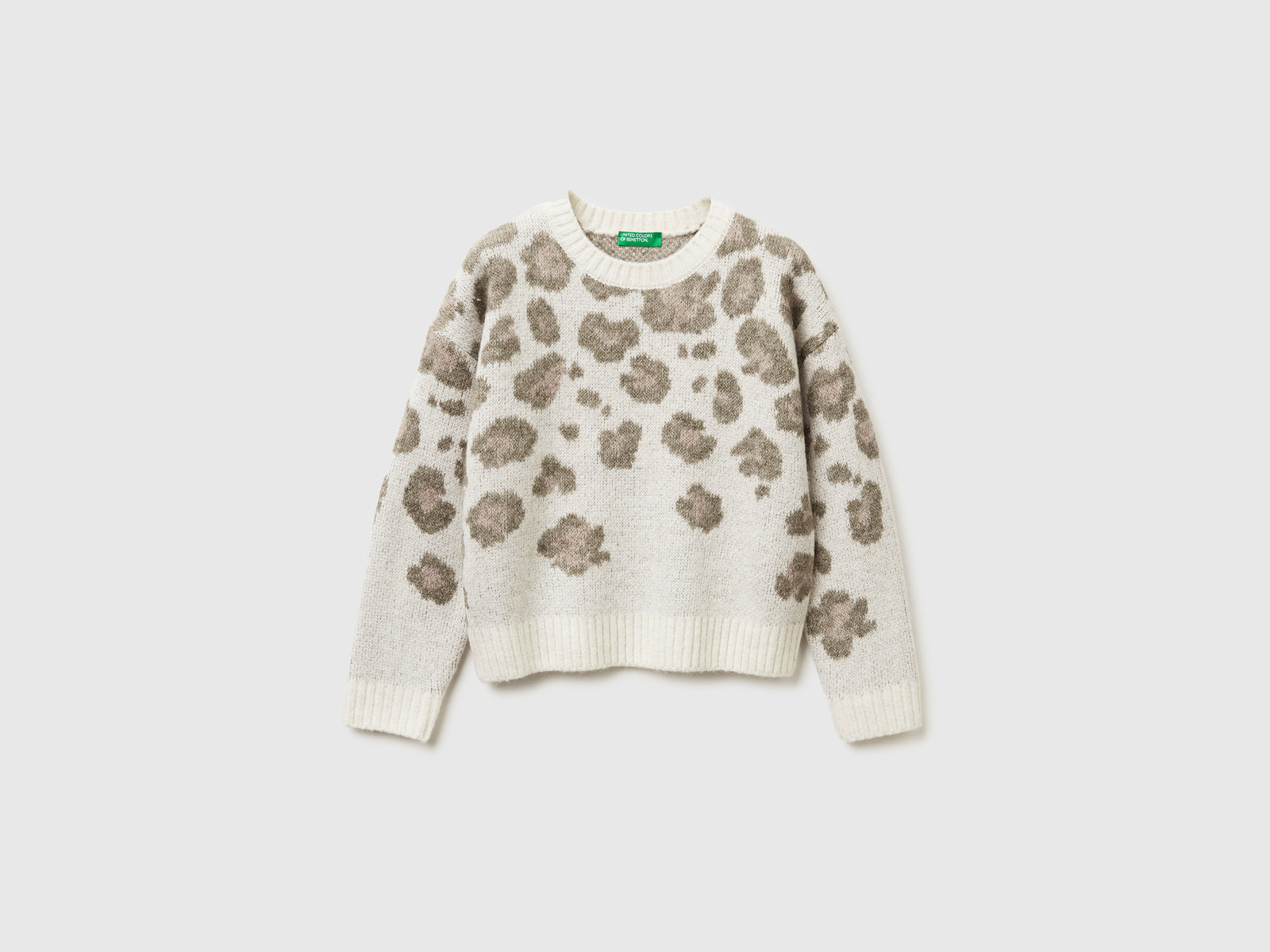 Camisola animalier em mistura de lã - ucb_image_FS