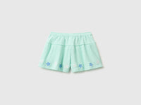 Flared shorts with embroidery - ucb_image_BS