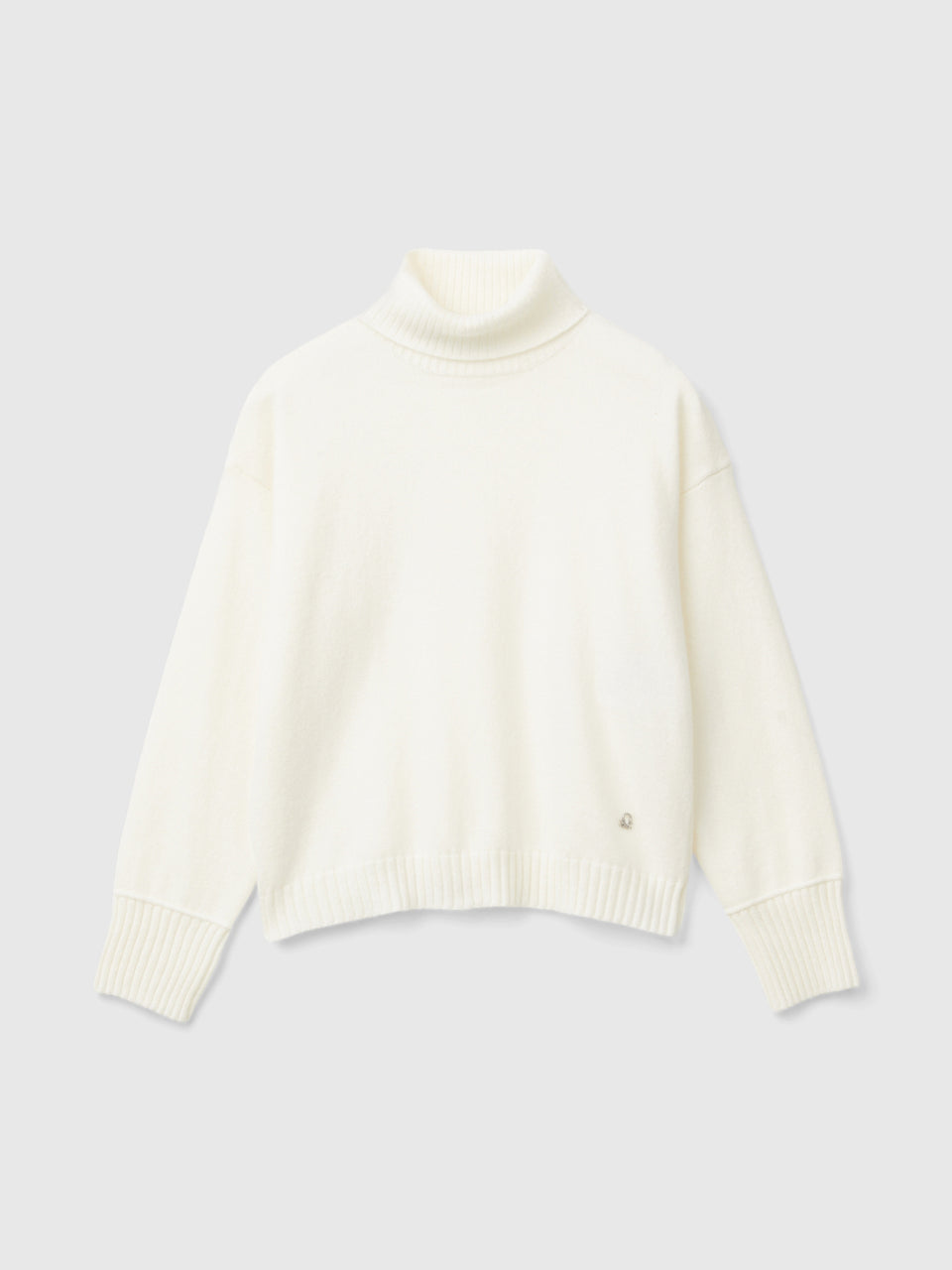 Camisola de gola alta em mistura de lã - ucb_image_FS