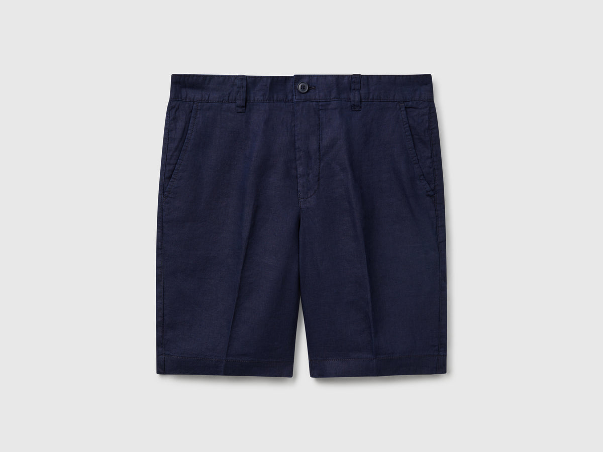 Bermudas in pure linen - ucb_image_FS