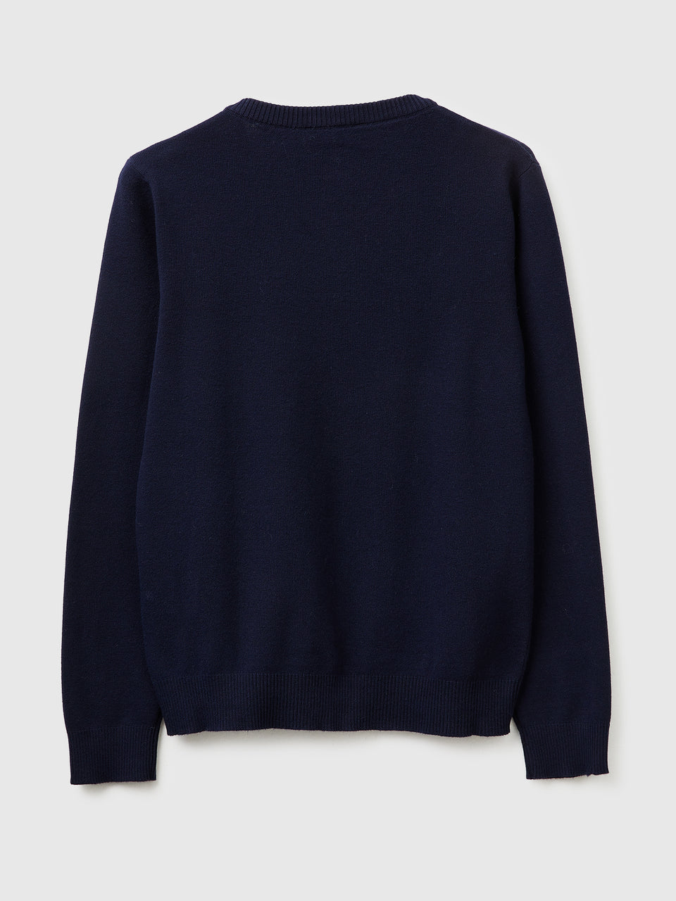 Dark blue cardigan in tricot cotton - ucb_image_BS