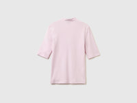T-shirt slim fit em algodão de fibra longa - ucb_image_BS