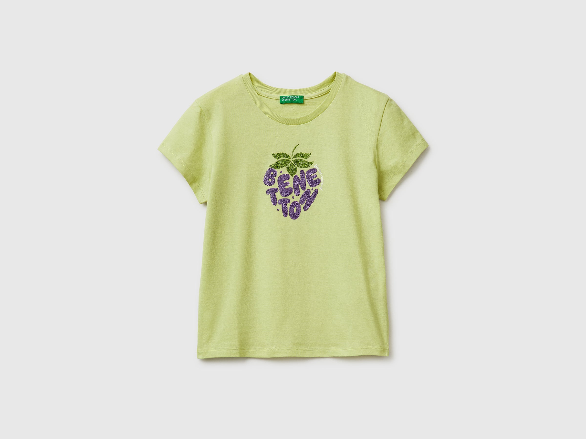 T-shirt with glitter print - ucb_image_FS