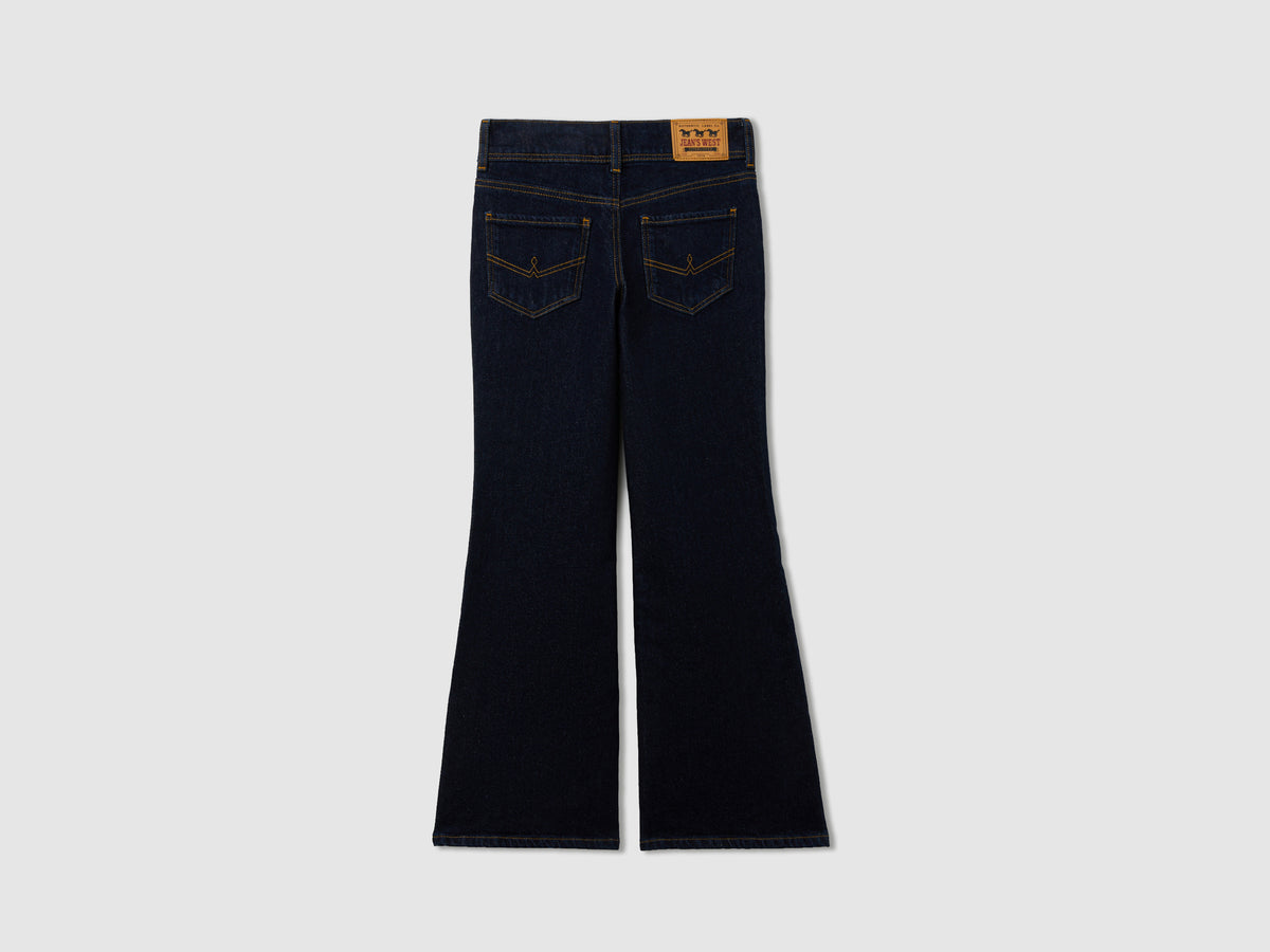 Jeans flare fit lavagem escura - ucb_image_BS