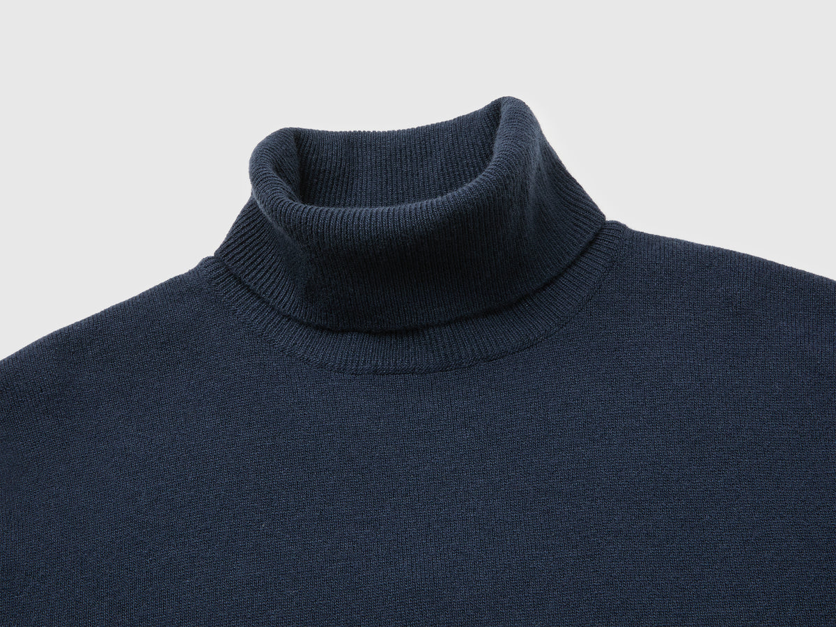 Camisola de gola alta 100% lã Merino - ucb_image_DS1