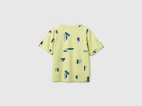T-shirt estampada em mistura de linho - ucb_image_BS