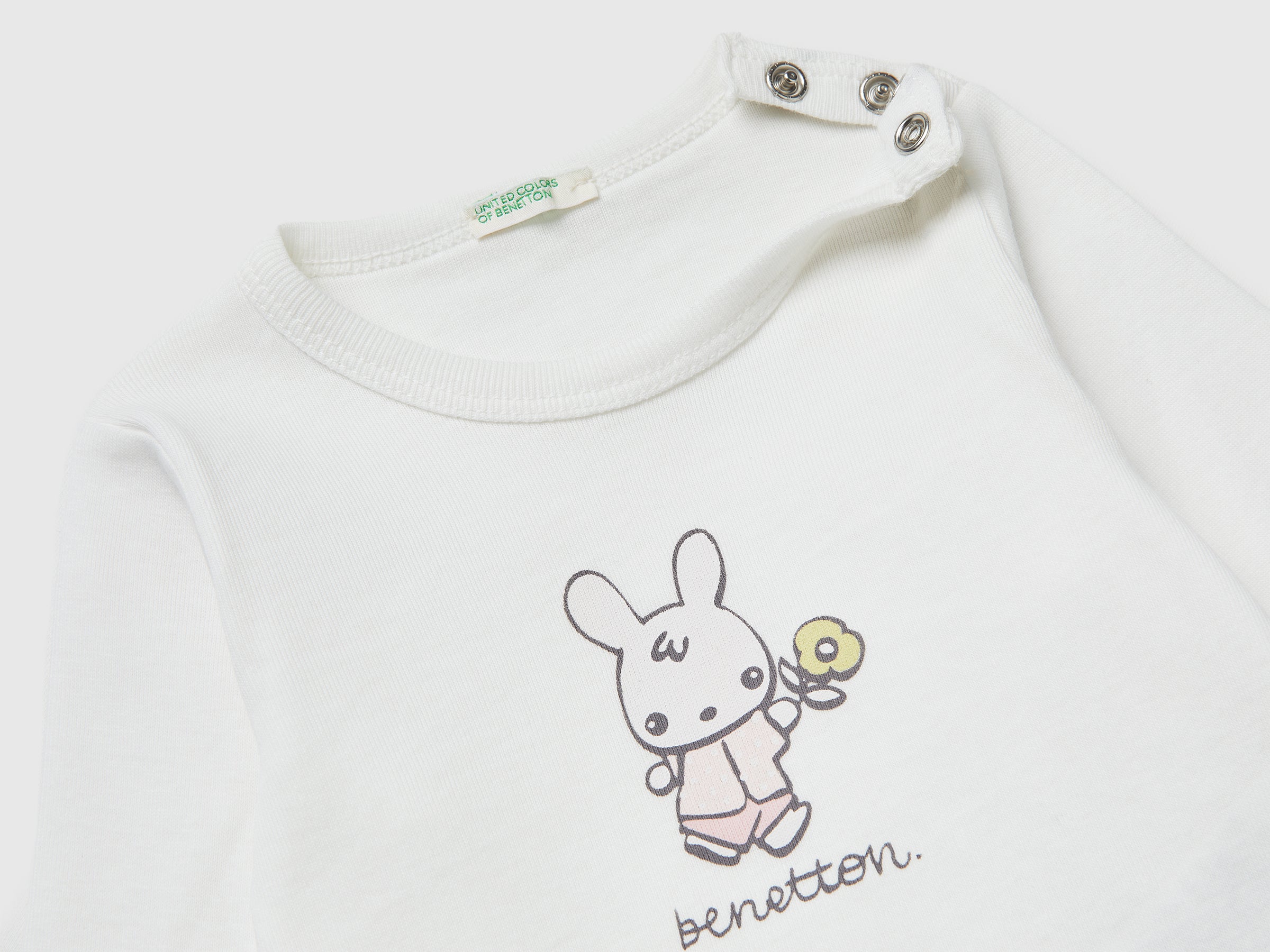 T-shirt in organic cotton with print - ucb_image_DS1