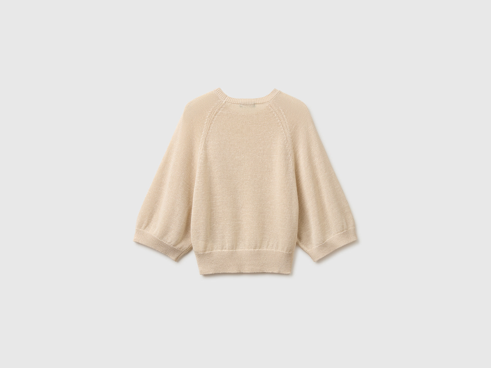 Oversized sweater in linen blend - ucb_image_BS