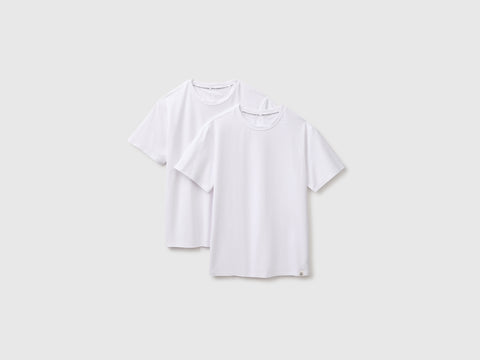 Duas t-shirts sem mangas interiores em algodão stretch - ucb_image_FS