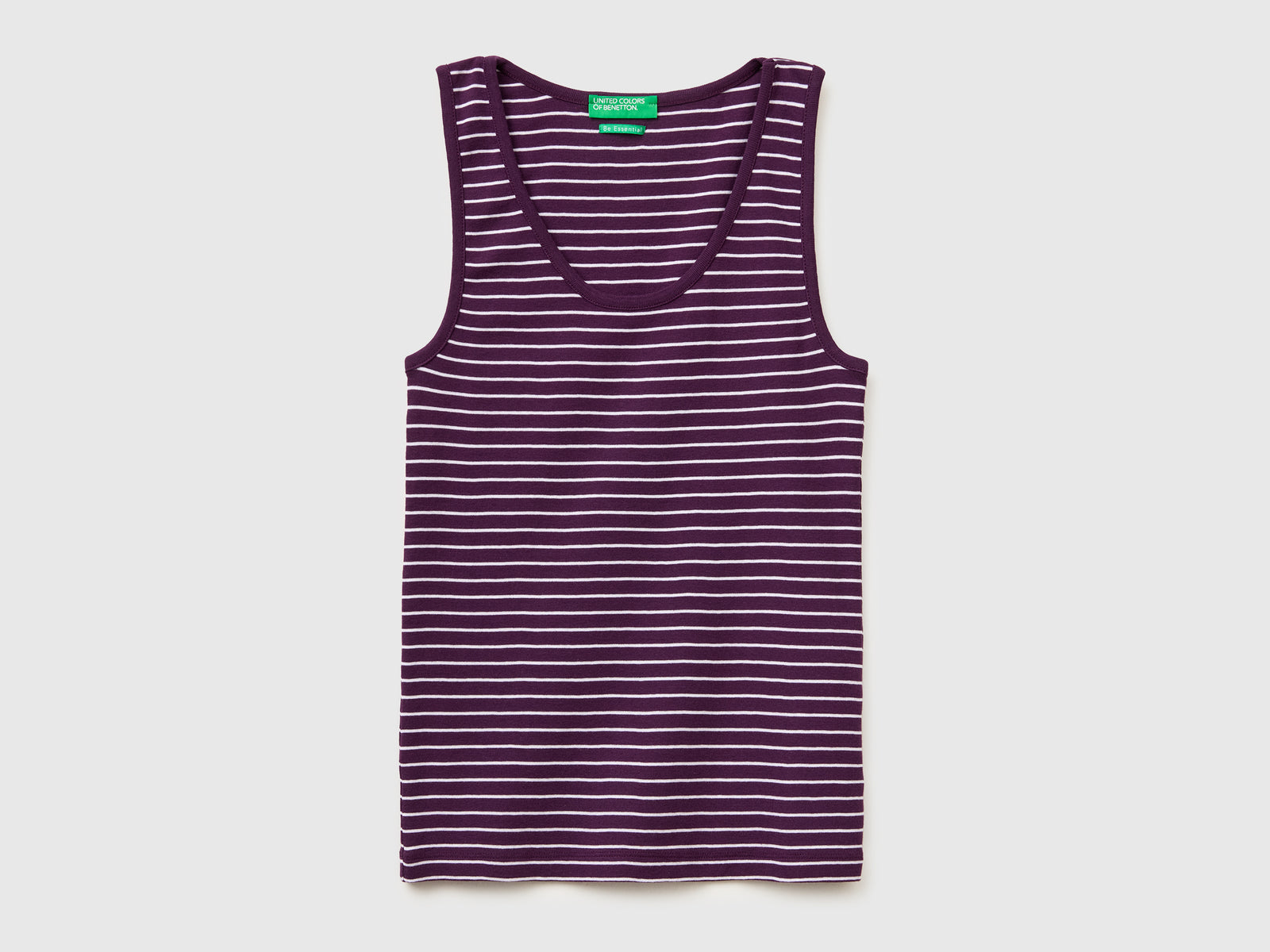 Striped tank top in pure cotton - ucb_image_FS