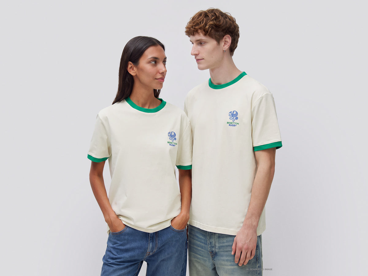 T-shirt Benetton Rugby 100% algodão - ucb_image_F
