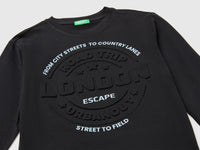 T-shirt em algodão orgânico quente com estampa em relevo - ucb_image_DS1