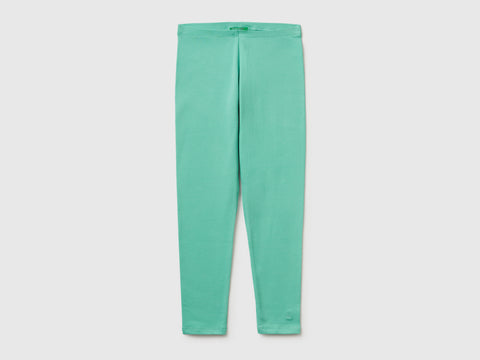 Leggings in stretch cotton with logo - ucb_image_FS