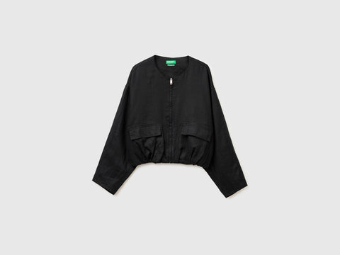 Pure linen bomber jacket - ucb_image_FS