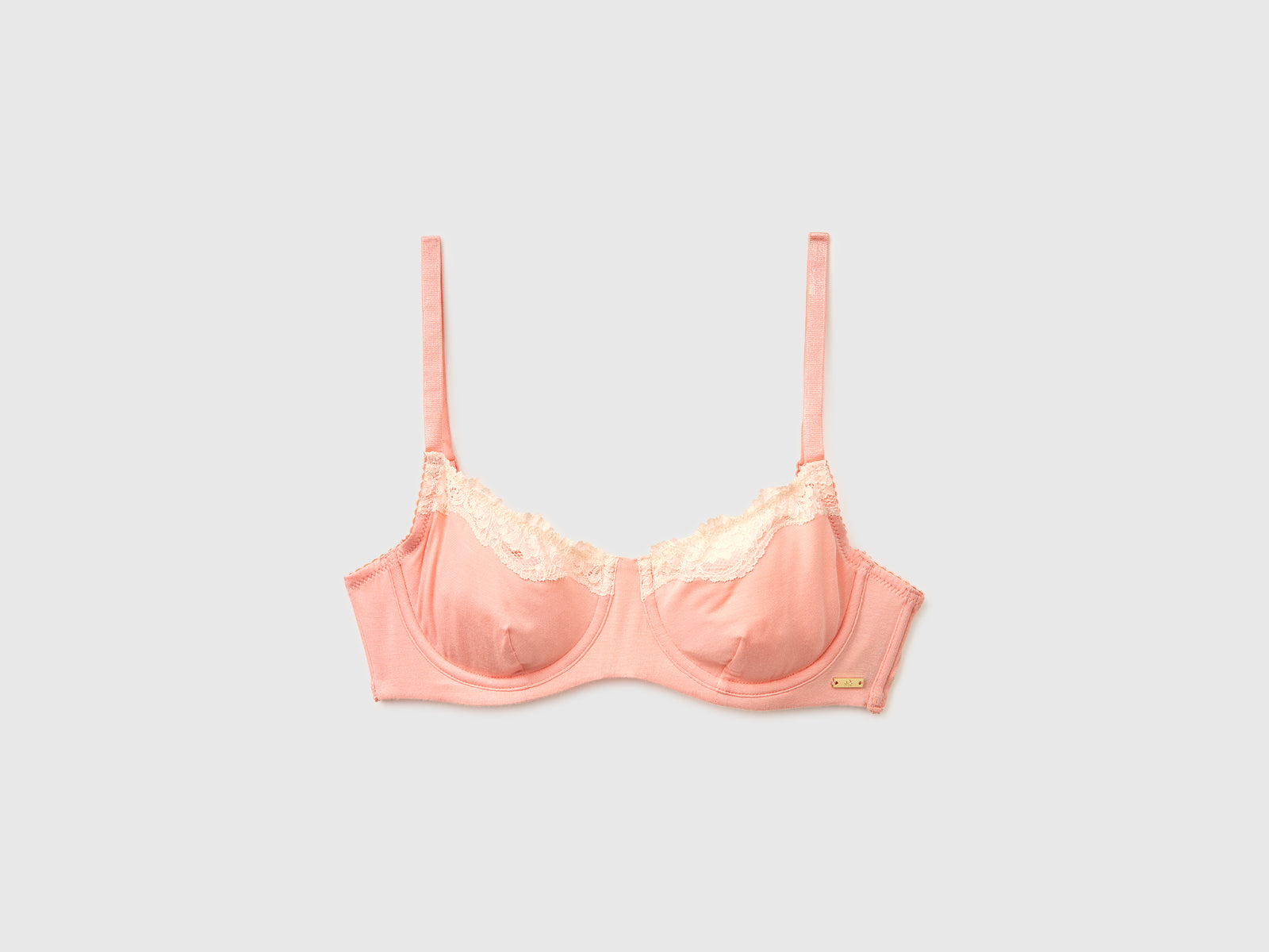 Silk blend bra with lace - ucb_image_FS