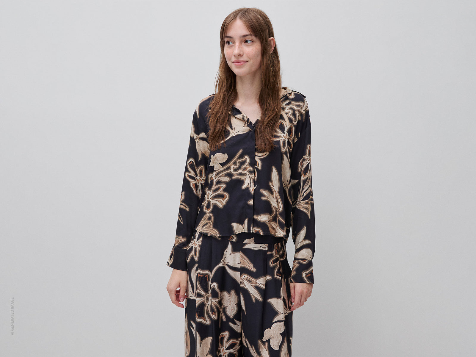 Camisa de cetim com estampado floral - ucb_image_F