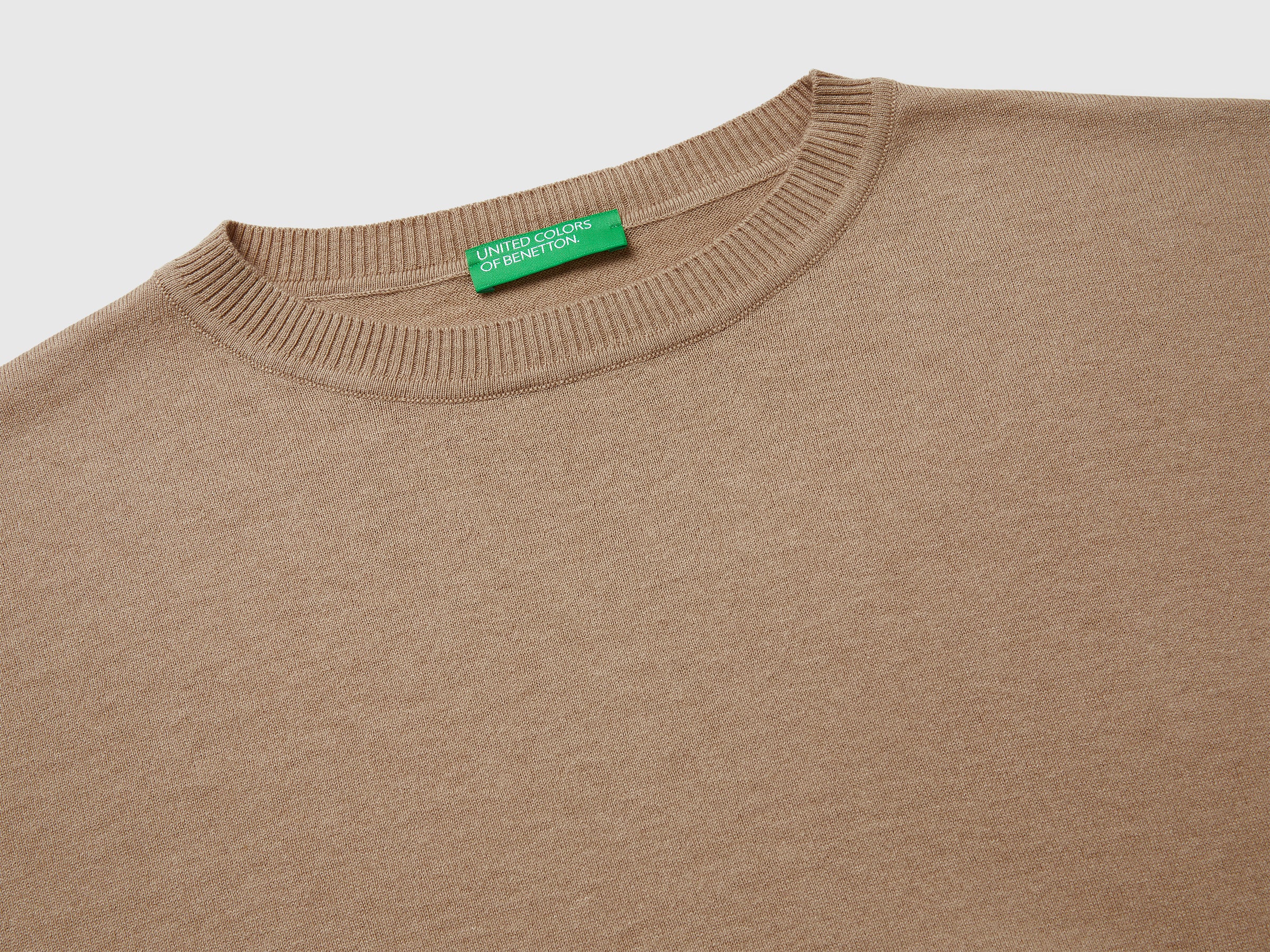 Crew neck sweater in cotton and wool - ucb_image_DS1
