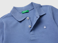 Short-sleeved polo in pure cotton - ucb_image_DS1