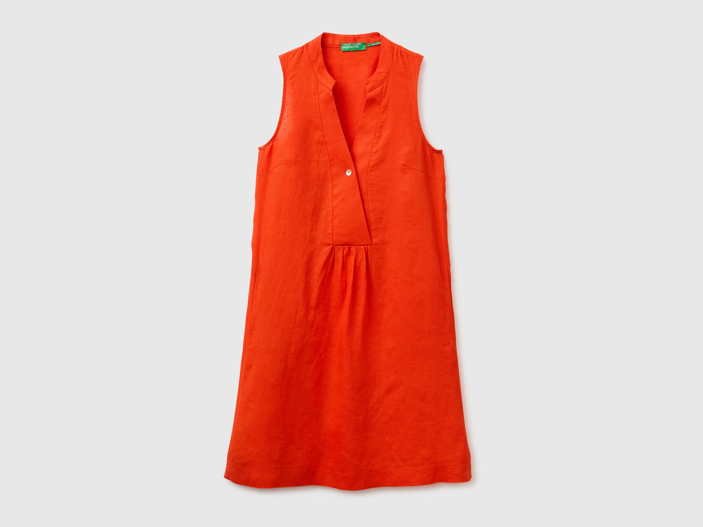 100% linen short dress - ucb_image_FS