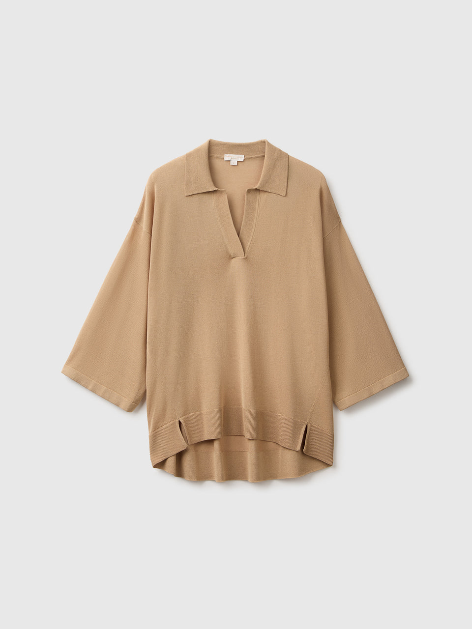 Polo de malha em mistura de viscose de bambu - ucb_image_FS