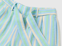 Striped shorts with sash - ucb_image_DS1