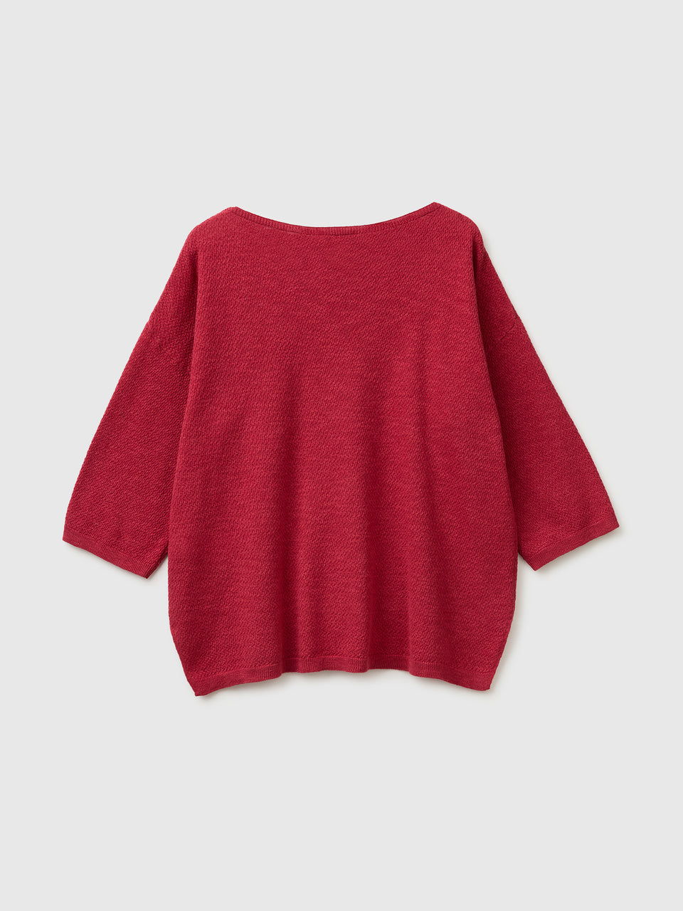 Camisola boxy fit em mistura de linho - ucb_image_BS