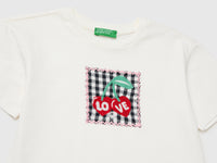 T-shirt with gingham patch - ucb_image_DS1