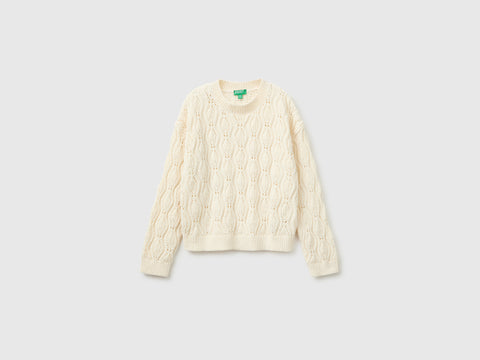 Camisola de gola redonda em chenille - ucb_image_FS