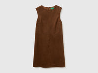 Vestido sem mangas com efeito camurça - ucb_image_FS