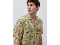 Camisa estampada em mistura de linho - ucb_image_FY