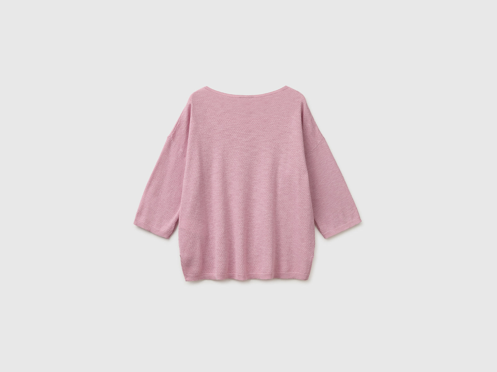 Boxy fit linen blend sweater - ucb_image_BS