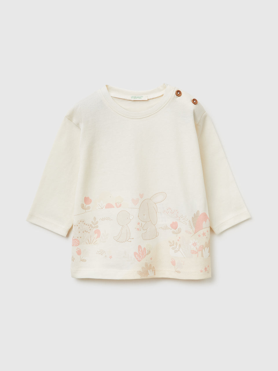 T-shirt with embroidery and print - ucb_image_FS