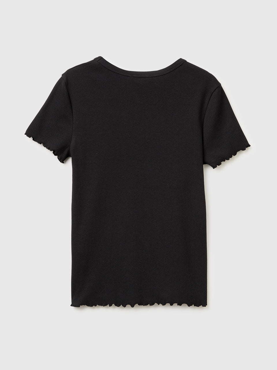 T-shirt decote em V canelado - ucb_image_BS