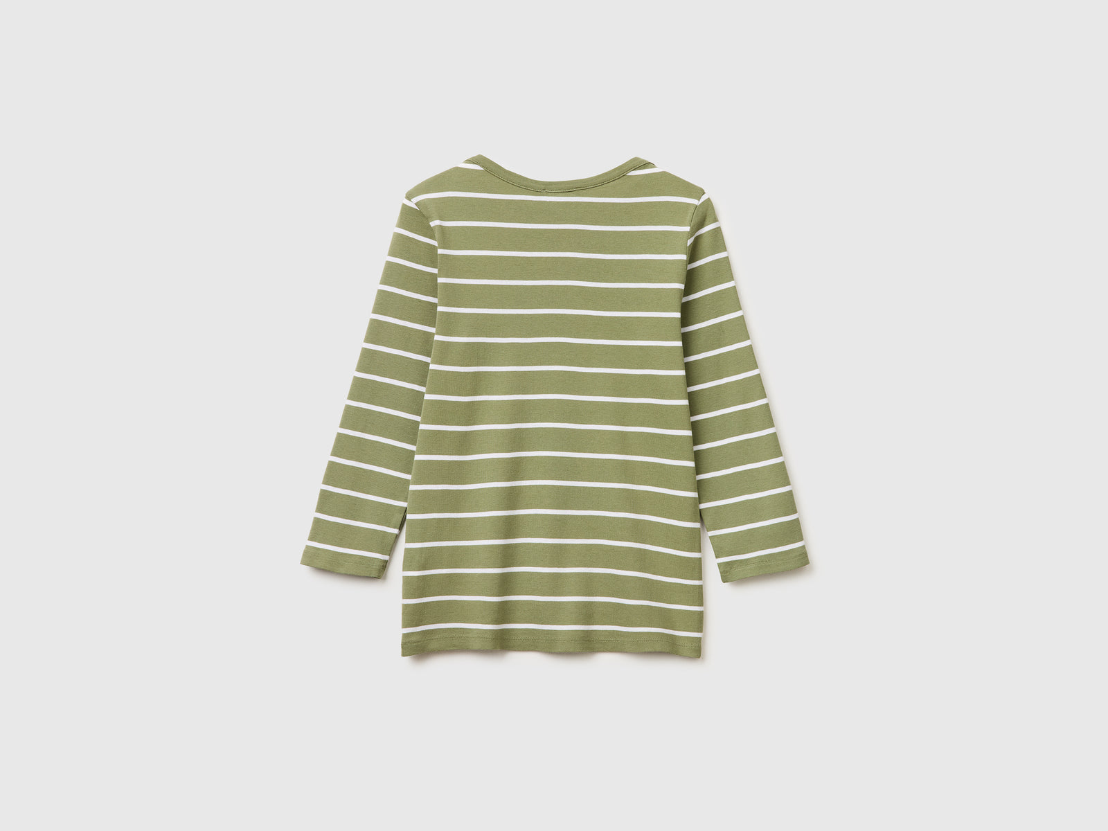 Striped t-shirt with boat neck - ucb_image_BS