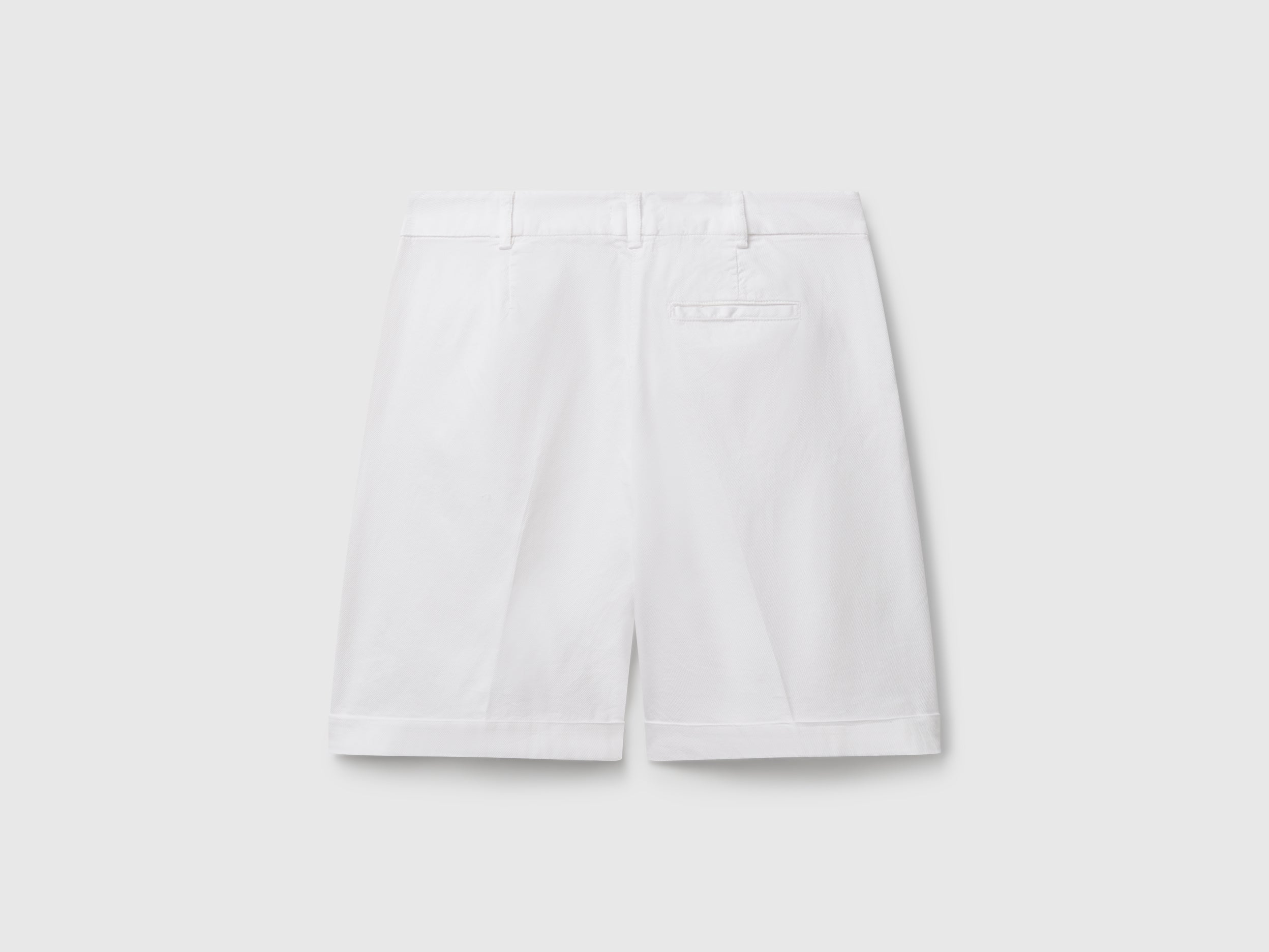 Bermudas with cuff in stretch cotton - ucb_image_BS