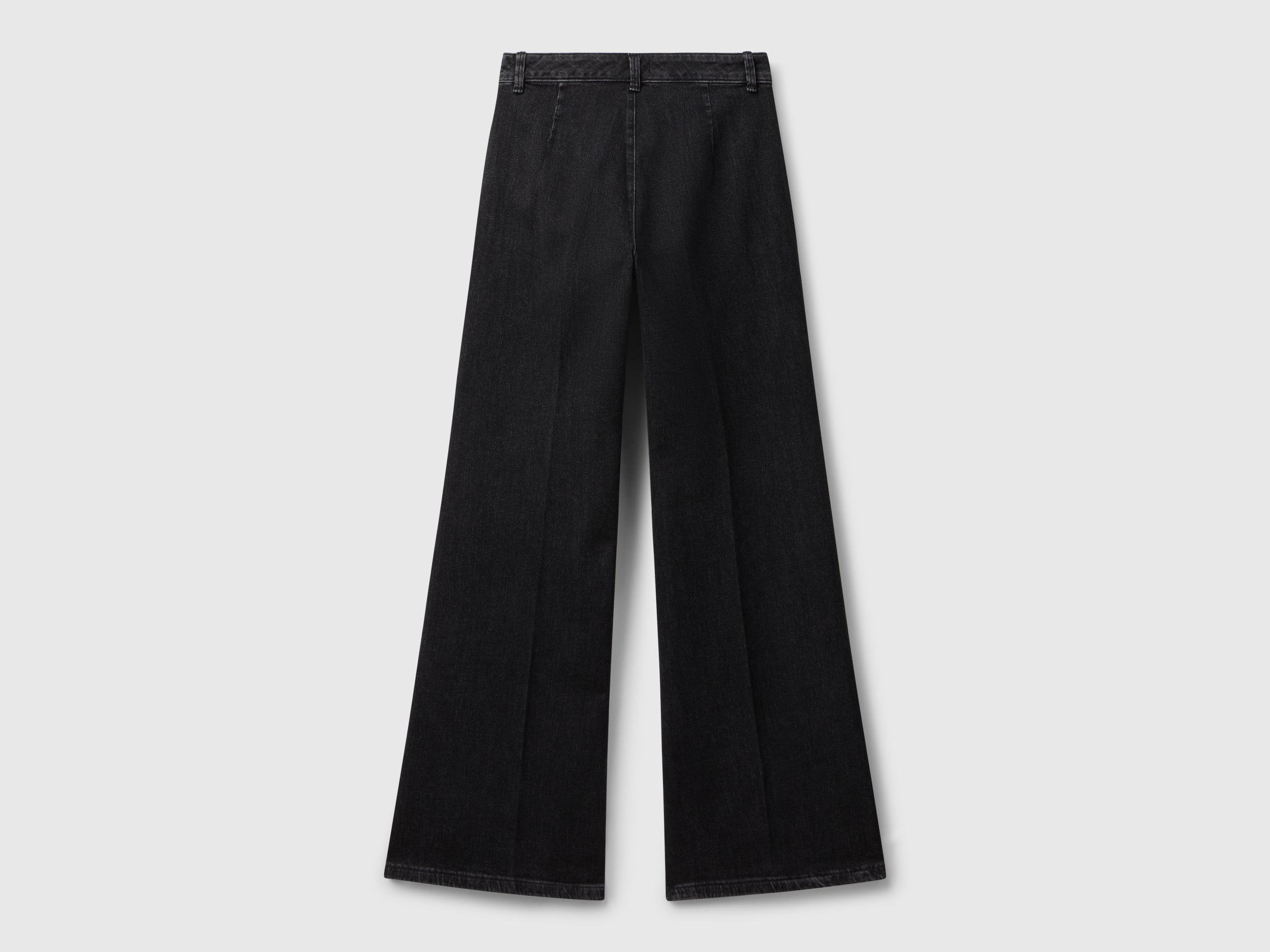Jeans flare com fecho de correr - ucb_image_BS