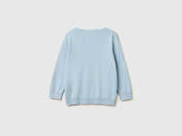 Light blue sweater with boat neck - ucb_image_BS