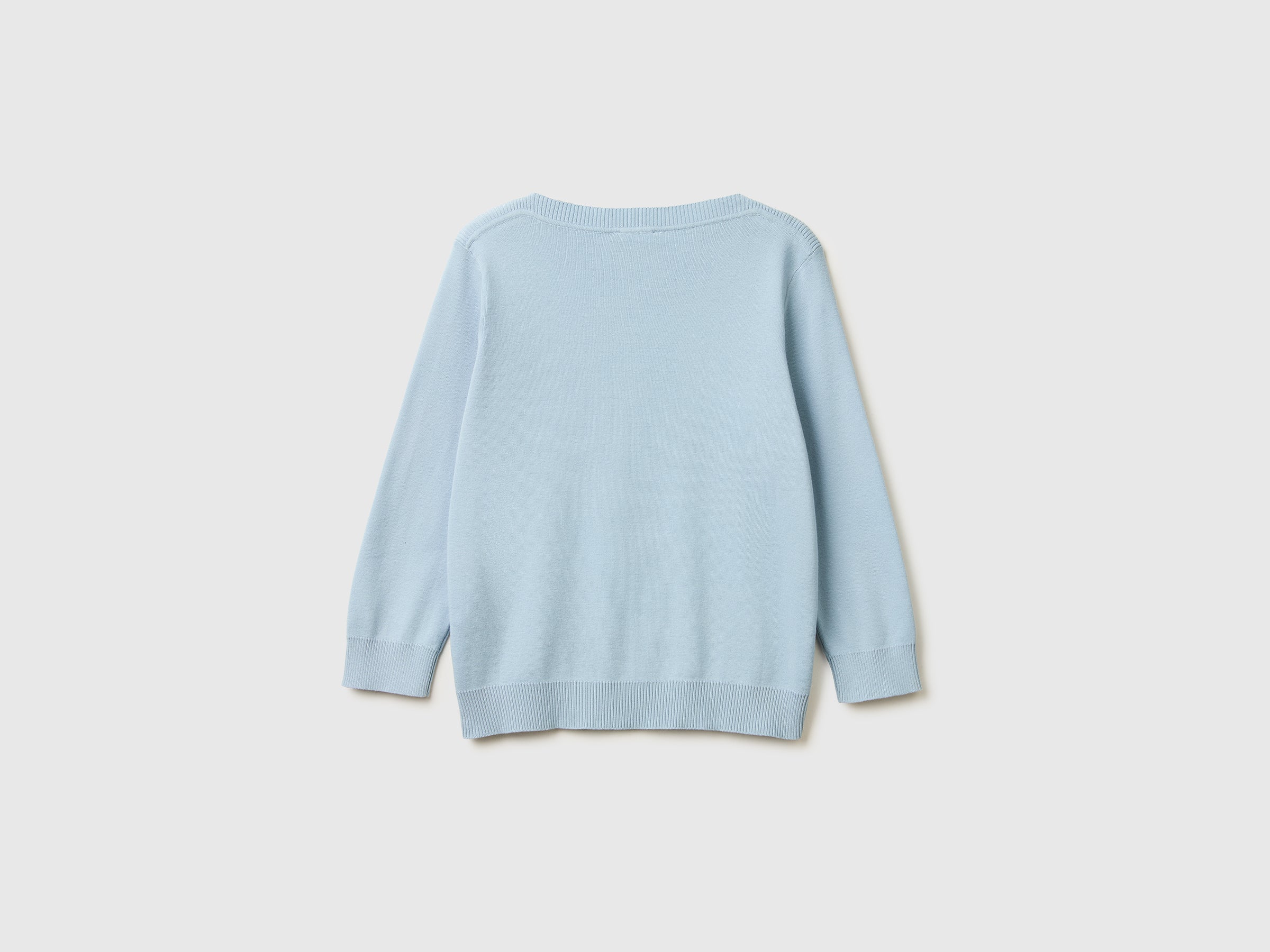 Light blue sweater with boat neck - ucb_image_BS