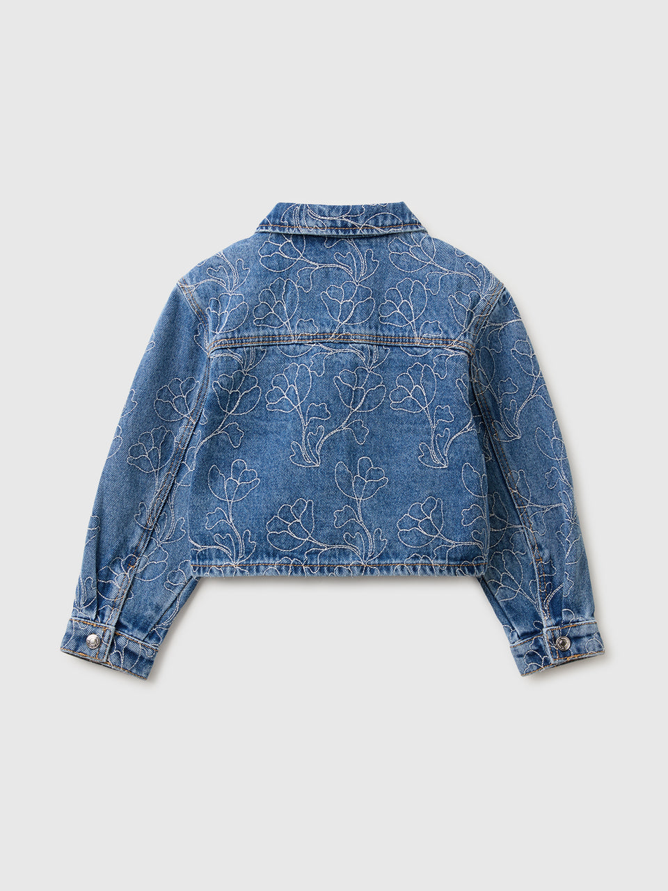 Denim jacket with embroidery - ucb_image_BS