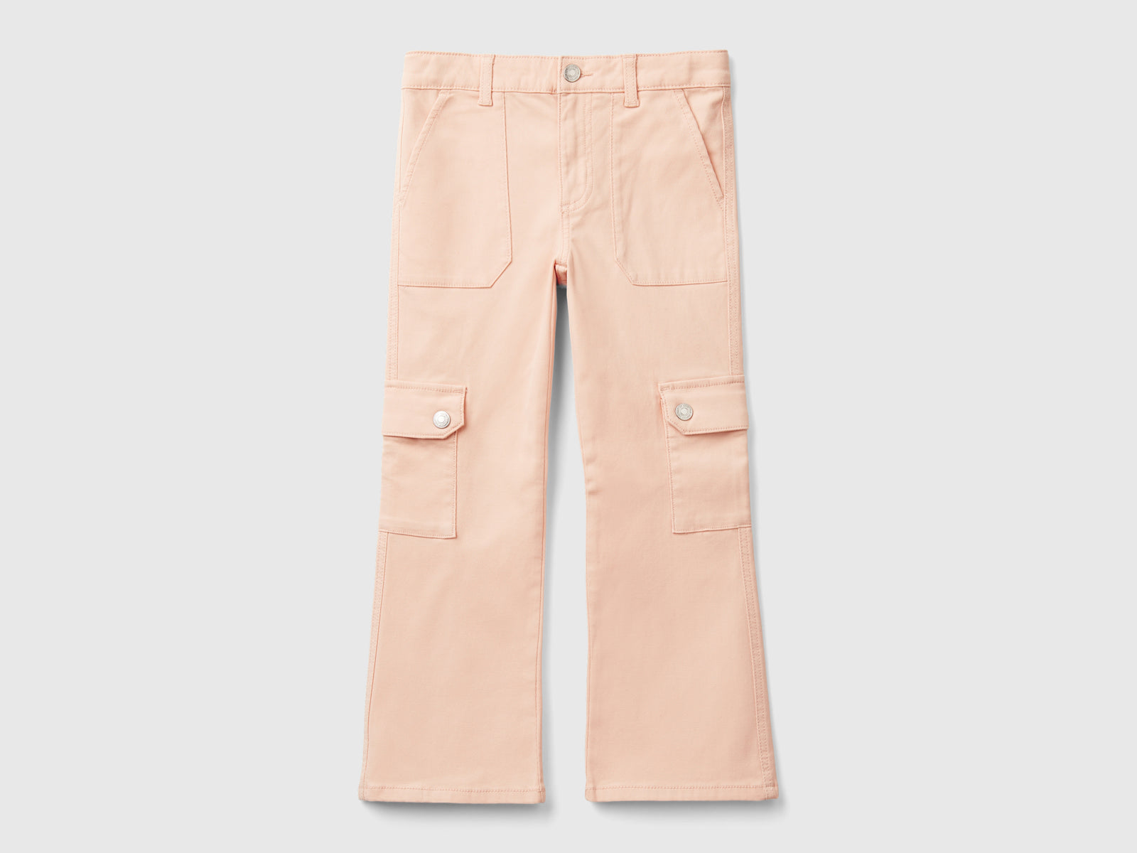 Calças cargo à boca-de-sino - ucb_image_FS