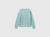 Camisola de gola redonda em chenille - ucb_image_BS
