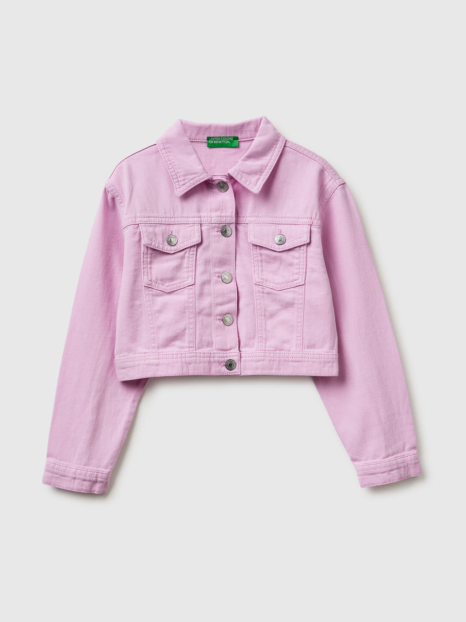 Cropped cotton jacket - ucb_image_FS