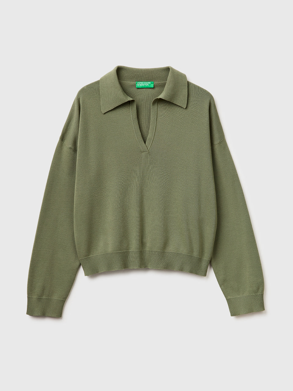 Premium cotton polo neck sweater - ucb_image_FS