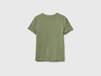Ribbed V-neck T-shirt - ucb_image_BS