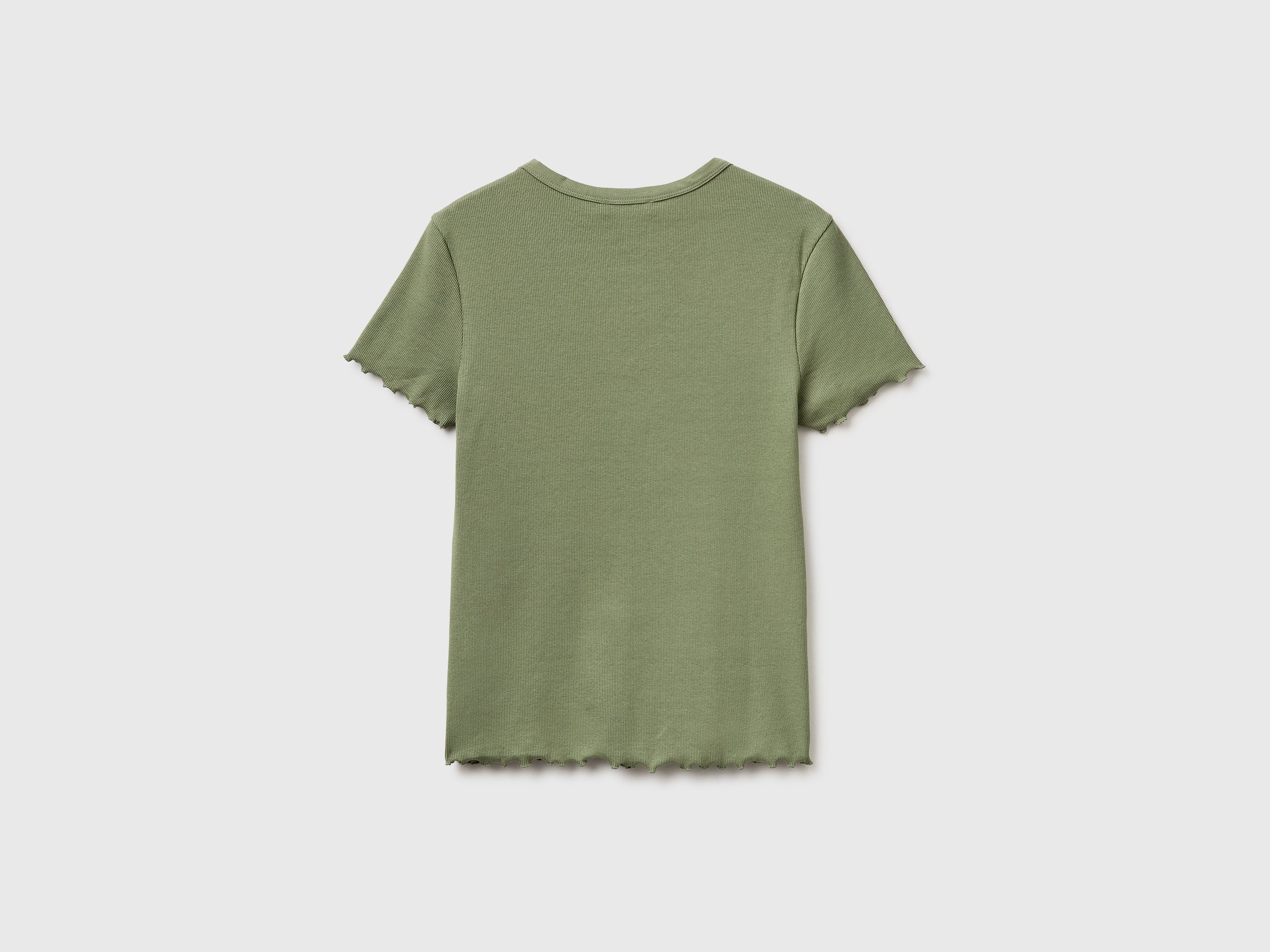 Ribbed V-neck T-shirt - ucb_image_BS