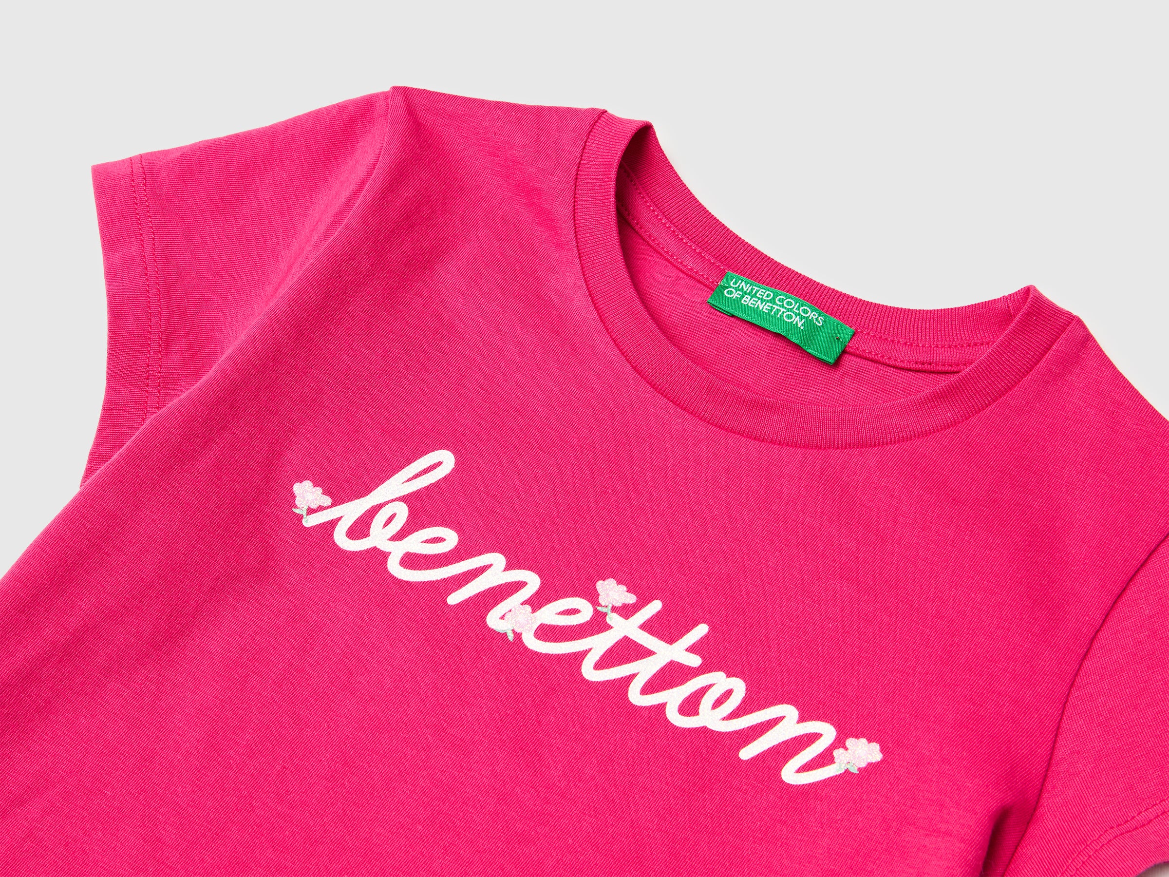 T-shirt with glitter print - ucb_image_DS1
