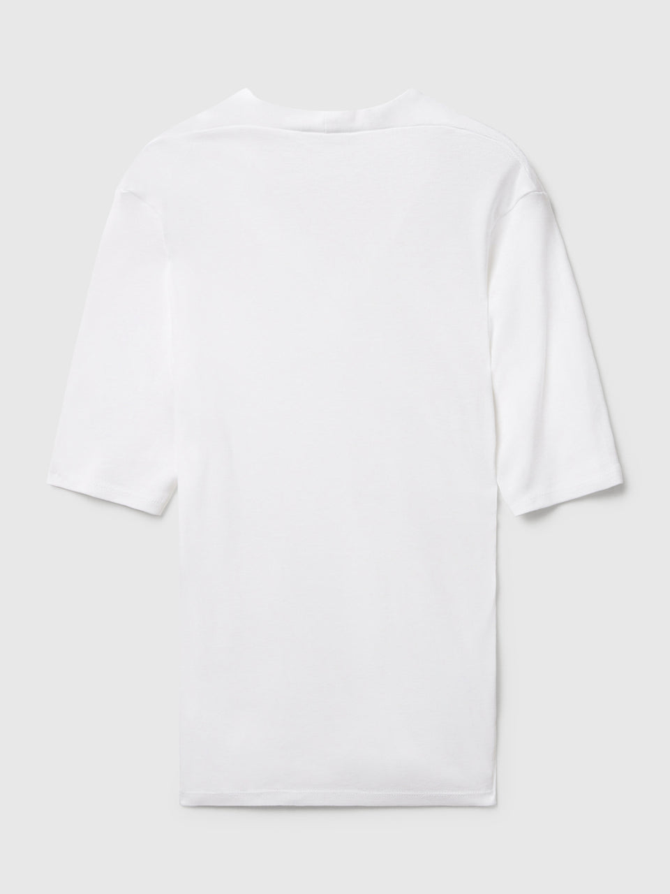 T-shirt slim fit em algodão de fibra longa - ucb_image_BS