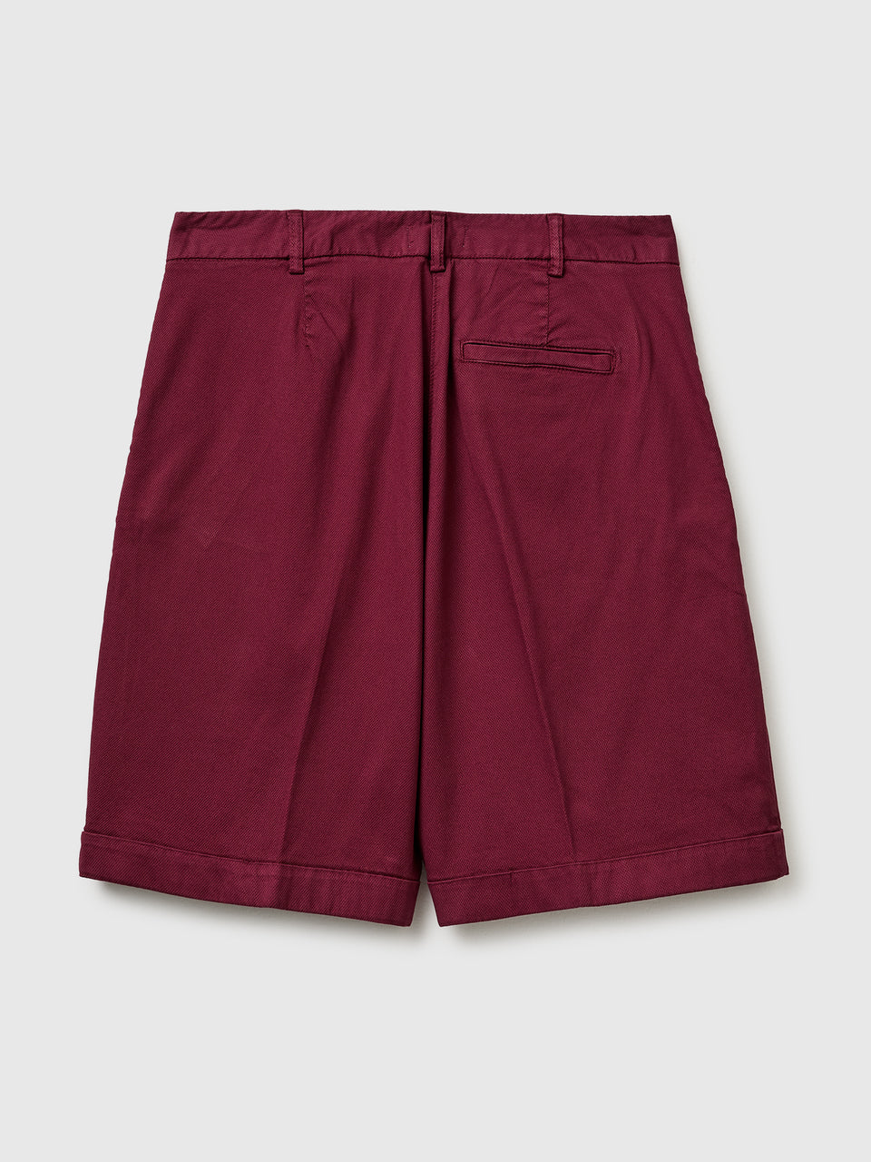 Regular fit Bermuda shorts with turn-ups - ucb_image_BS